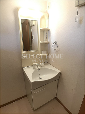 【独立洗面台】 | ルミエール南 | 独立洗面化粧台が付いています