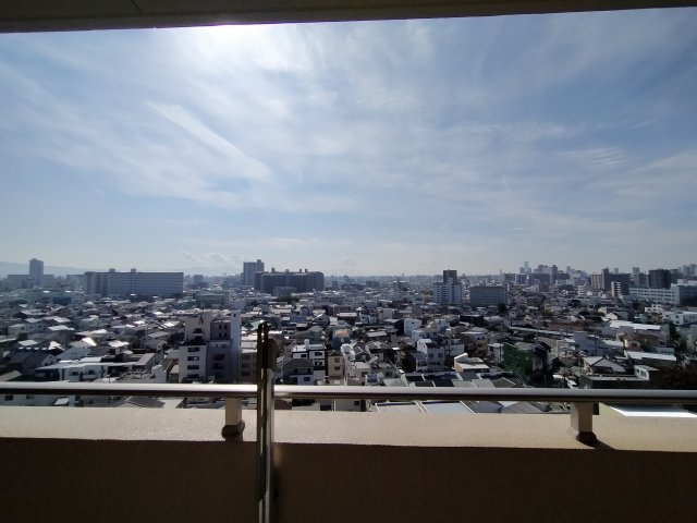 ライオンズガーデン城東の展望|高層階につき眺望良好です♪