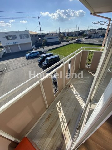 ヤマイチプラザサニータウン園部のバルコニー