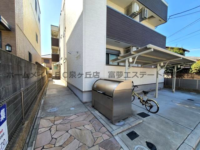 フジパレス諏訪ノ森Ⅶ番館のエントランス