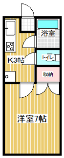【間取り】 | サンハイツアカシヤ