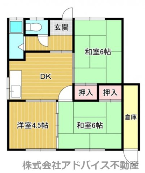松藤アパートの間取り