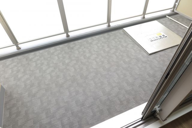 アーバネックス北堀江Ⅱのバルコニー