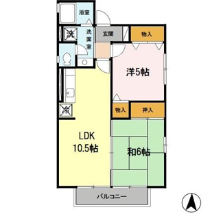 【間取り】 | ロイヤルK