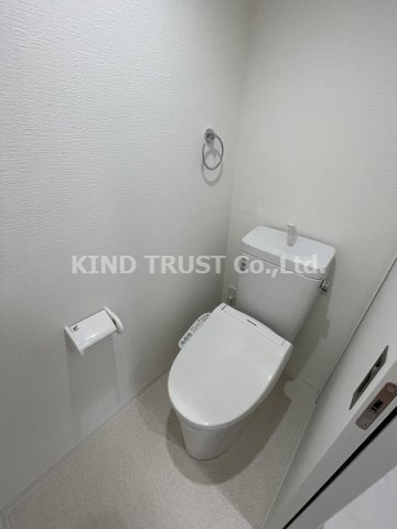 ハイムリバーサイドのトイレ|ゆったりとした空間のトイレです