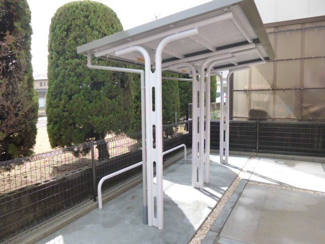 倉敷市安江のアパートのその他共用部分|自転車置き場