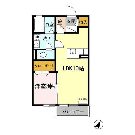 エミリオの間取り