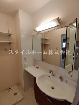 【独立洗面台】 | ハピネス８７