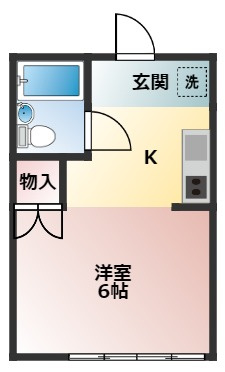 【間取り】 | コーポ恵