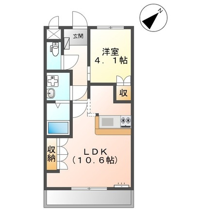 サンハイツの間取り