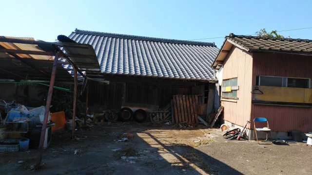 井揚町土地の外観