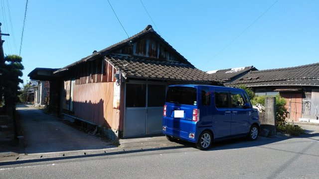 井揚町土地の前面道路含む現地写真