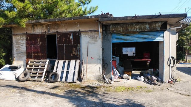 井揚町土地の外観
