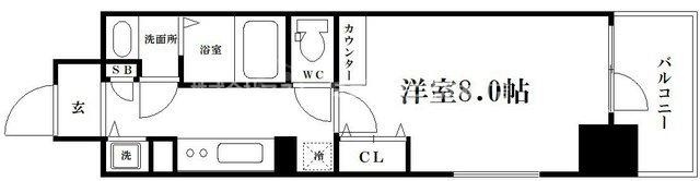 La Douceur玉造の間取り