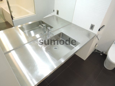 【洗面所】 | メゾネット水無瀬