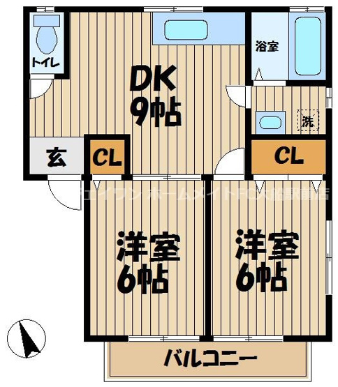 【間取り】 | マリーク弐番館