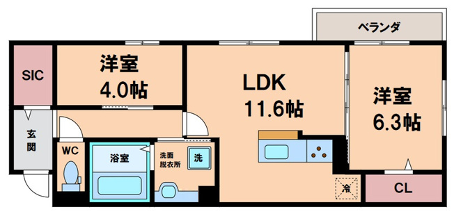 【間取り】 | プレミールボヌール