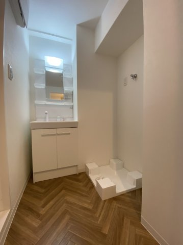 グランパシフィック中川の洗面所