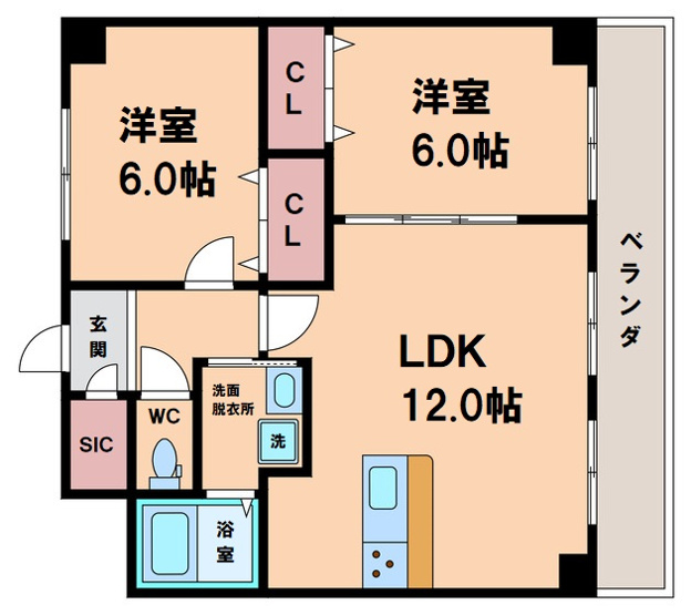 【間取り】 | ZioⅧ清水丘