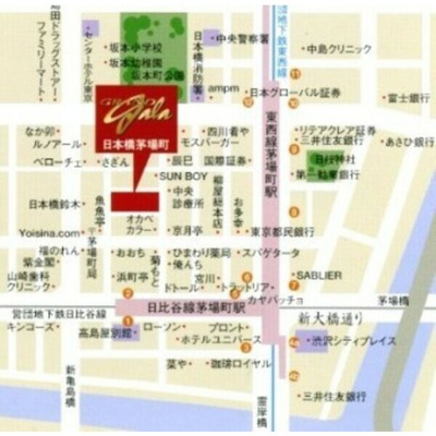 【地図】 | グランド・ガーラ日本橋茅場町