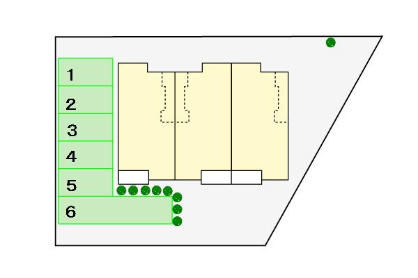 宇塚ハイツの区画図
