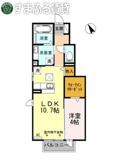 【間取り】 | ソフィア大友　岡崎市東大友町