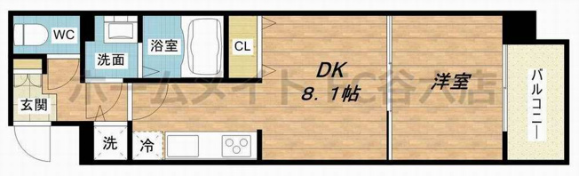 【間取り】 | クレストコート高津