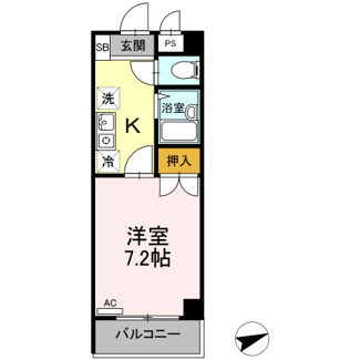 【間取り】 | セジュール浦上