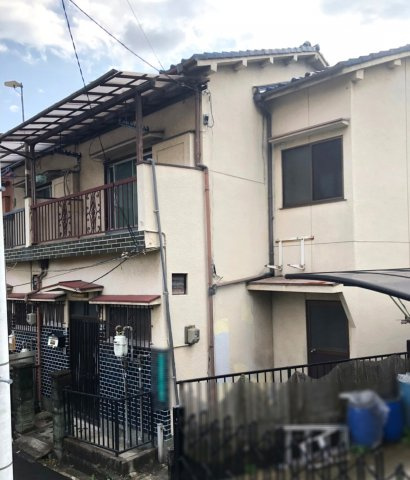 堺市西区浜寺石津町西4丁　テラスハウスの前面道路含む現地写真