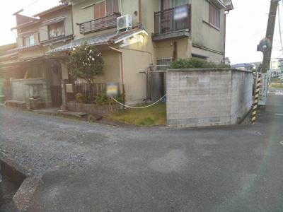 【前面道路含む現地写真】 | 京田辺市大住関屋　売土地