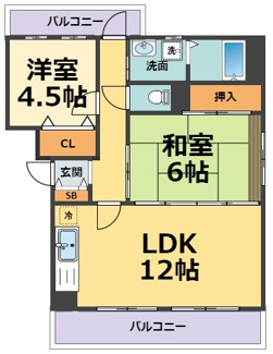 【間取り】 | パークサイド天文（鳴尾小・鳴尾中学校区）