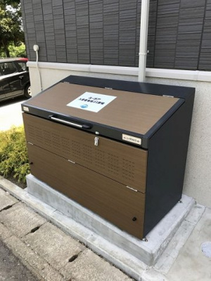 【その他共用部分】 | ル・ボア | 敷地内ごみ置き場でごみ出しもらくらく～♪忙しい社会人さんや主婦さんにもうってつけ！