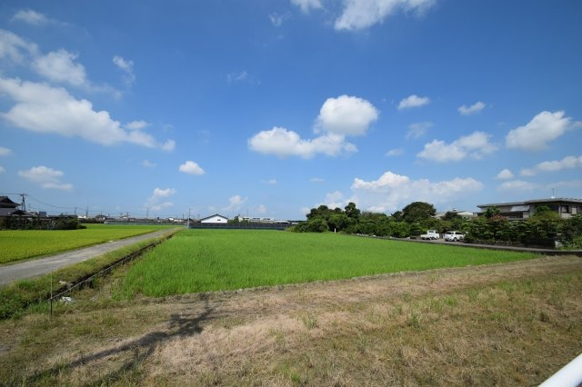 川田町東土地の外観