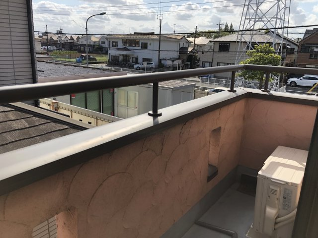 ポラリス松戸壱番館のバルコニー