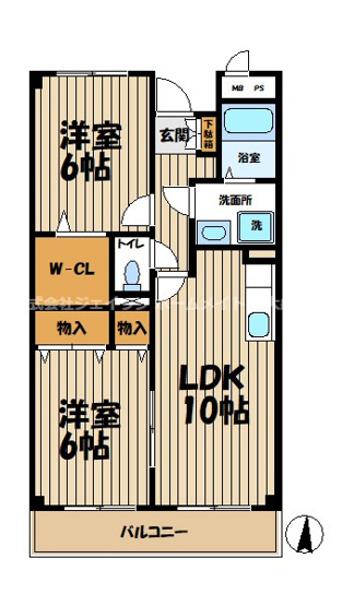 【間取り】 | ラフィネ | 間取図