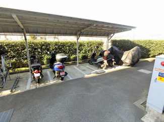 【その他共用部分】 | バイク置場です。