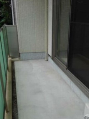 カーサアリーナのバルコニー