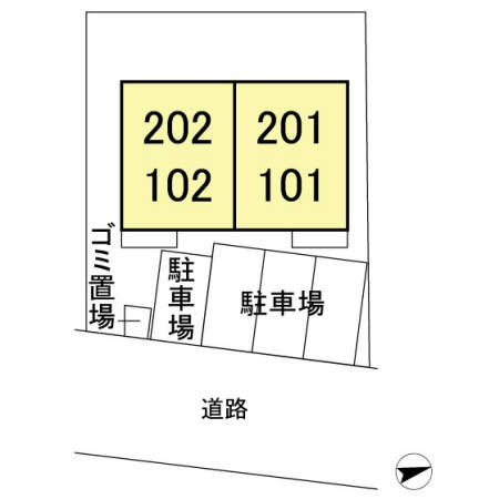 サンパティオの区画図
