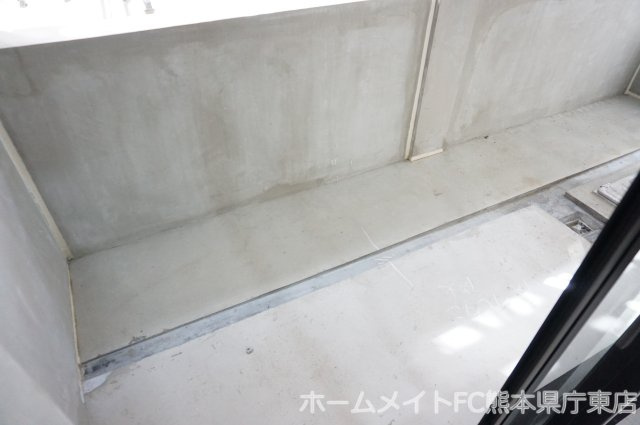 熊本市中央区米屋町２丁目の賃貸マンションのバルコニー