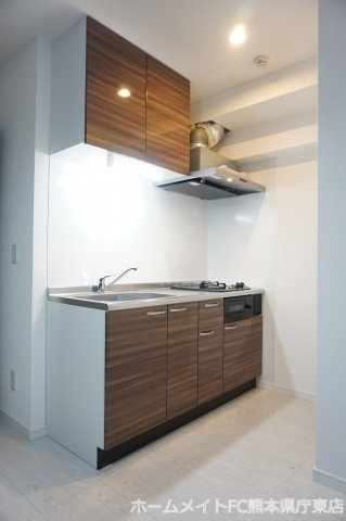 熊本市中央区米屋町２丁目の賃貸マンションのキッチン