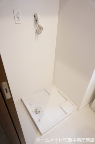 熊本市中央区米屋町２丁目の賃貸マンションの洗面所