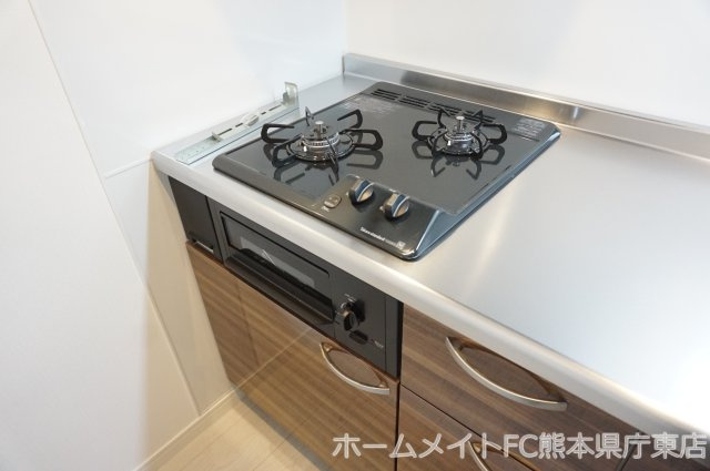 熊本市中央区米屋町２丁目の賃貸マンションのキッチン