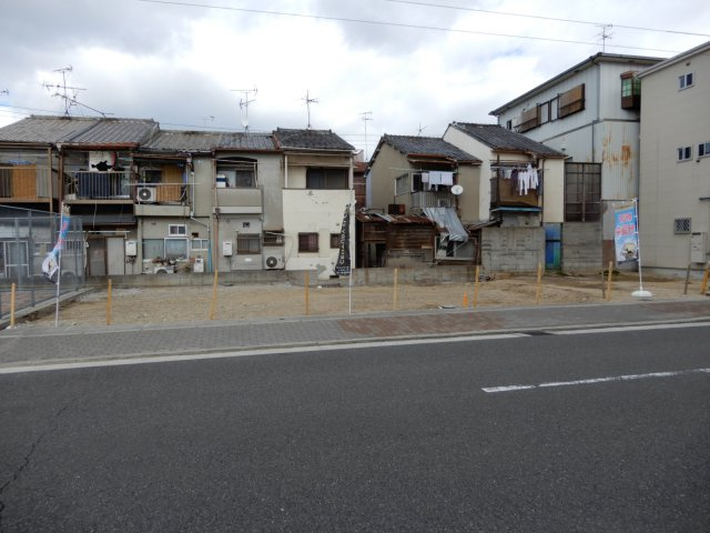 ケーズグランデ　生野東の前面道路含む現地写真|前道が広くお車の駐車が楽々です♪