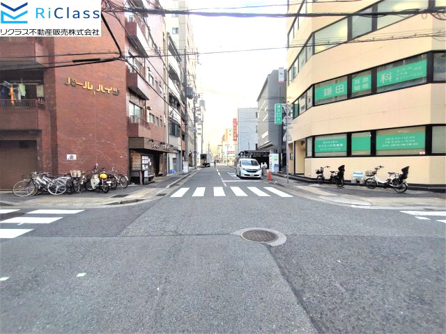 イーデンハイツ神戸の周辺|前道路です