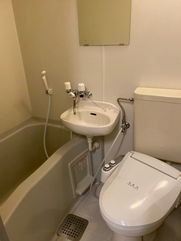 暁21・0号館の浴室|ユニットバス