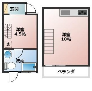 スペースⅢの間取り