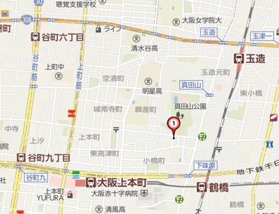 【地図】 | ラ・フェスタ真田山