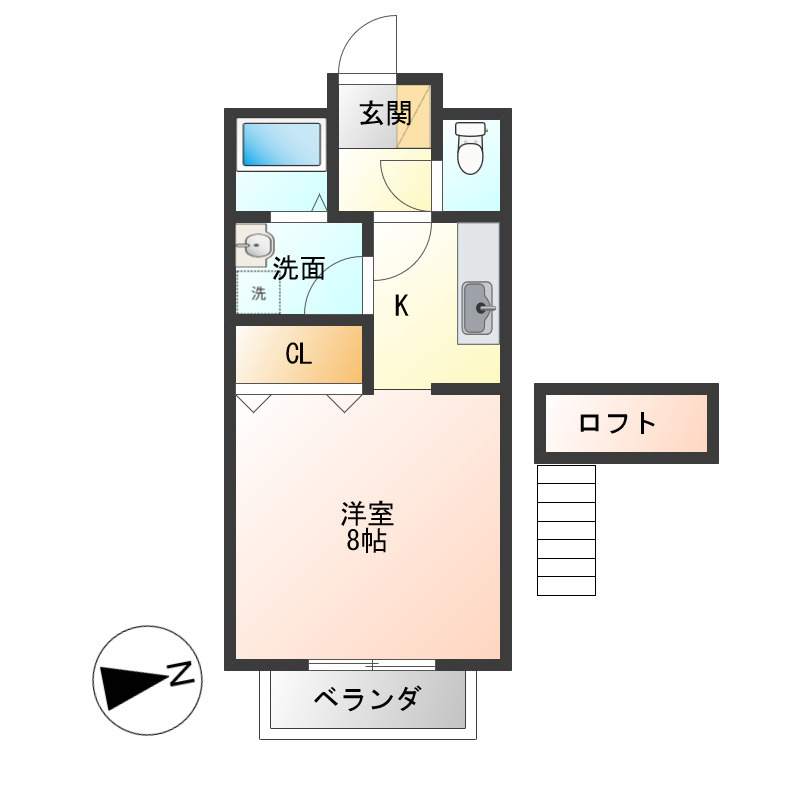 マジェスティックハウスの間取り