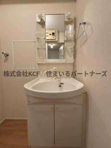 ハピネスさくらの独立洗面台|使いやすい独立洗面台です