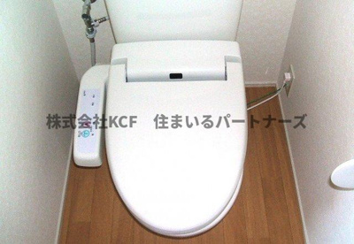 【トイレ】 | ハピネスさくら | 落ち着いたトイレです